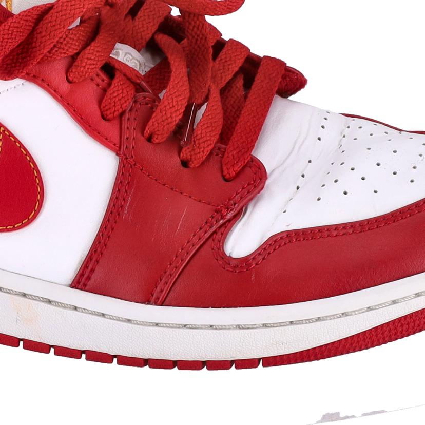 NIKE ナイキ/エアジョーダン1ロー/カーディナルレッド/553558-607//ABランク/93