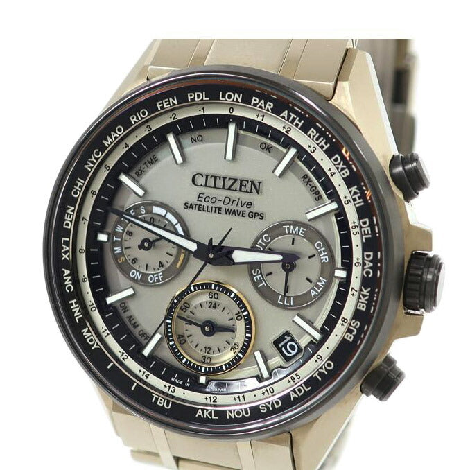 CITIZEN シチズン/アテッサ ムーンゴールド 限定モデル ソーラー電波時計/CC4004-66P//951******/Aランク/65