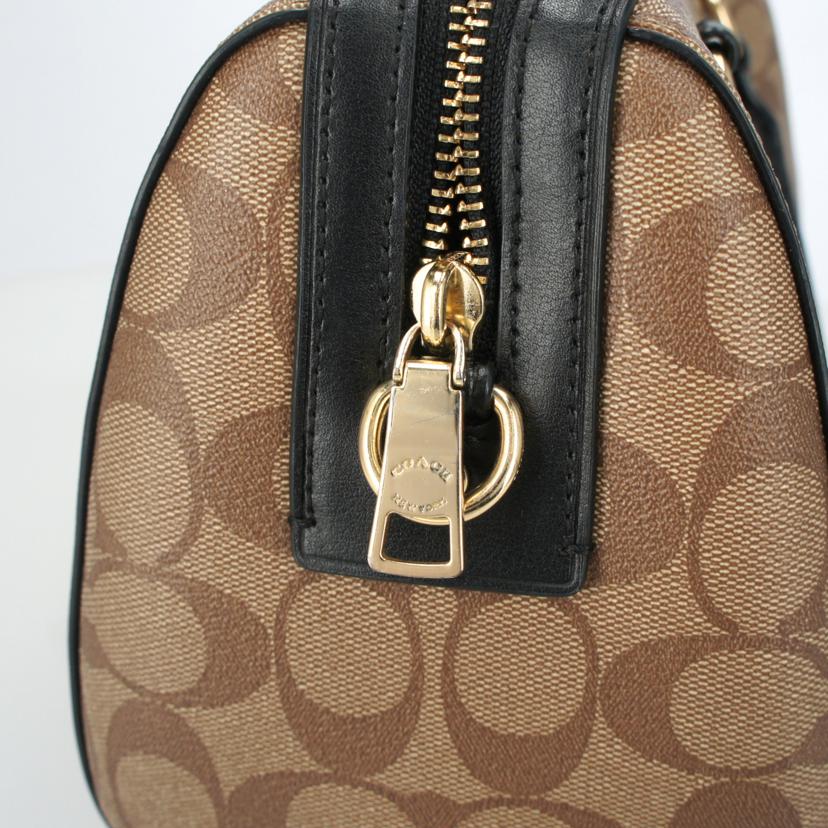 COACH コーチ/ローアンサッチェルシグネチャーキャンバス/F83607//K19**/ABランク/09
