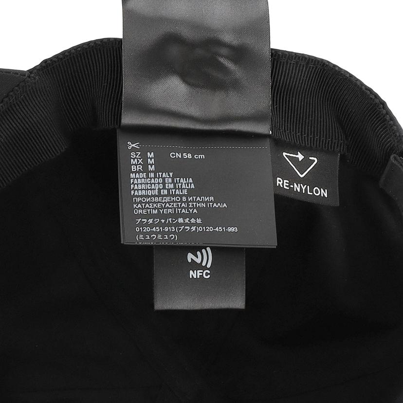 PRADA プラダ/◇PRADA/ナイロンキャップ/M/1HC179 2DMI//RFI*/Aランク/06