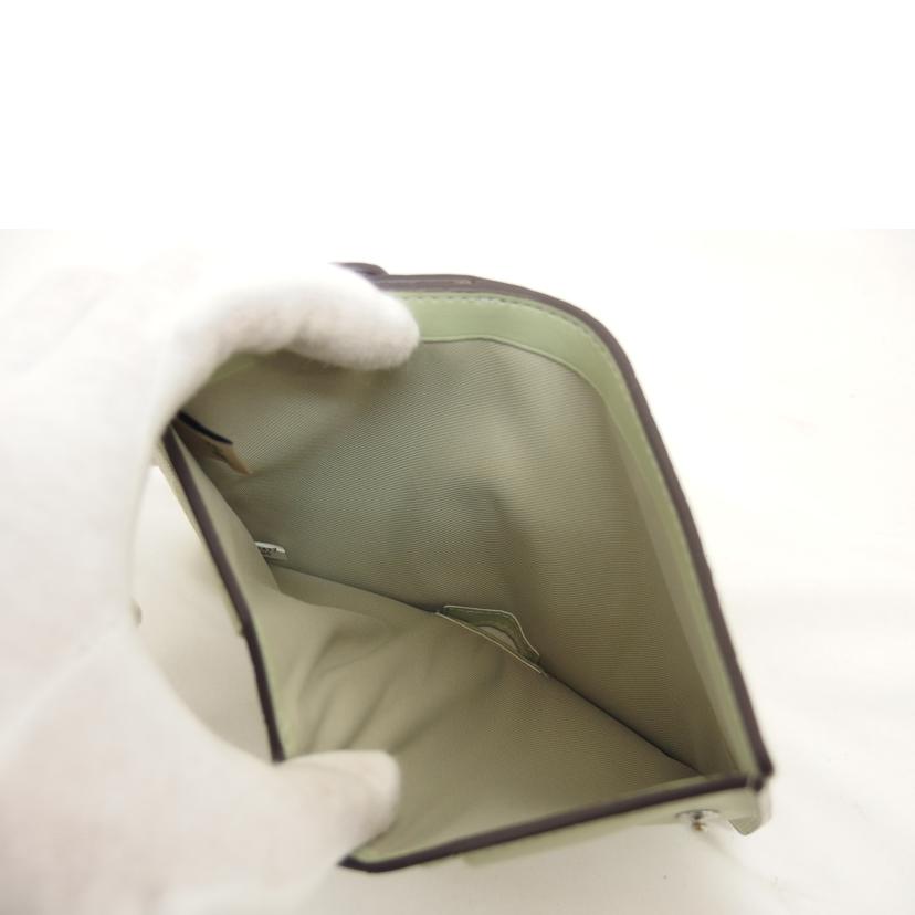 COACH コーチ/リザードレザー/エライザ スモールウォレット/ペールグリーン/CR395//C24**/ABランク/04