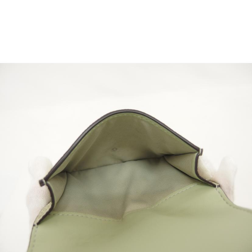 COACH コーチ/リザードレザー/エライザ スモールウォレット/ペールグリーン/CR395//C24**/ABランク/04