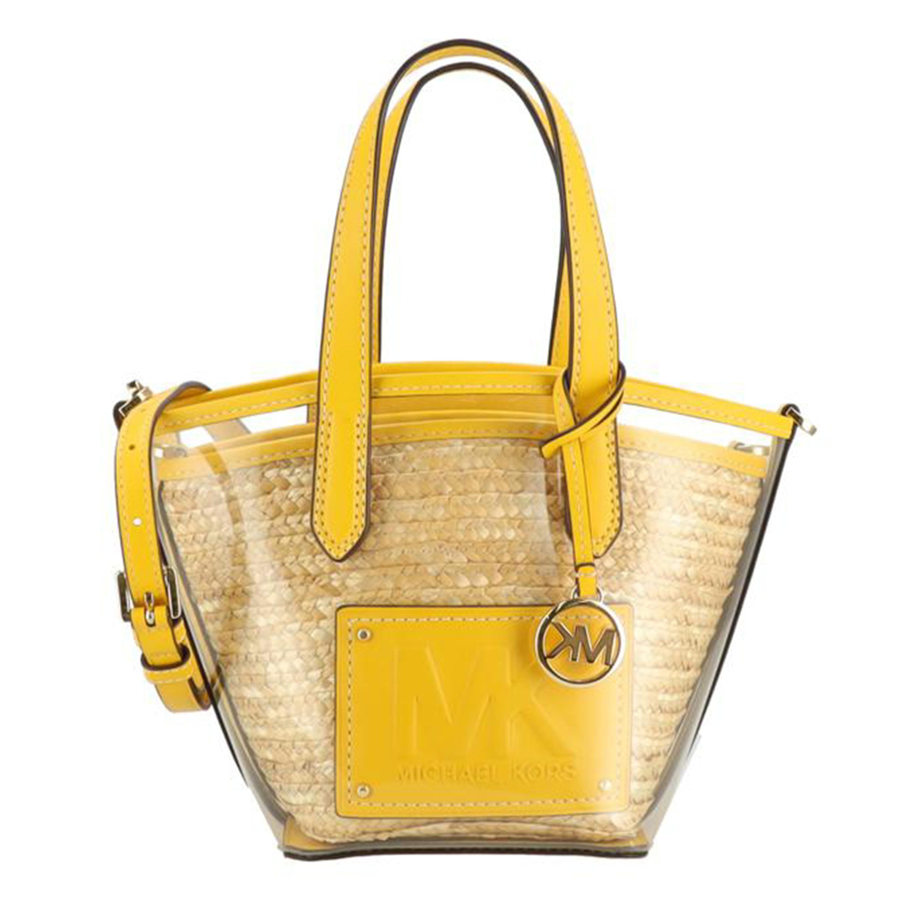 MICHAEL KORS マイケルコース/ビニールかご2Wayハンド イエロー/35T2G7KT5W//ABランク/42