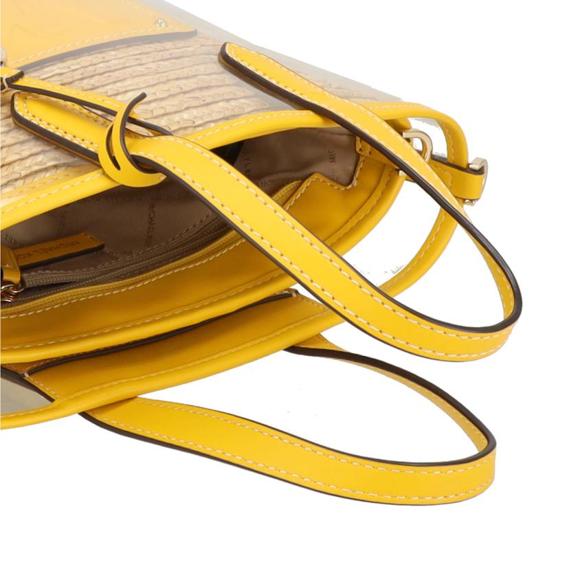 MICHAEL KORS マイケルコース/ビニールかご2Wayハンド イエロー/35T2G7KT5W//ABランク/42