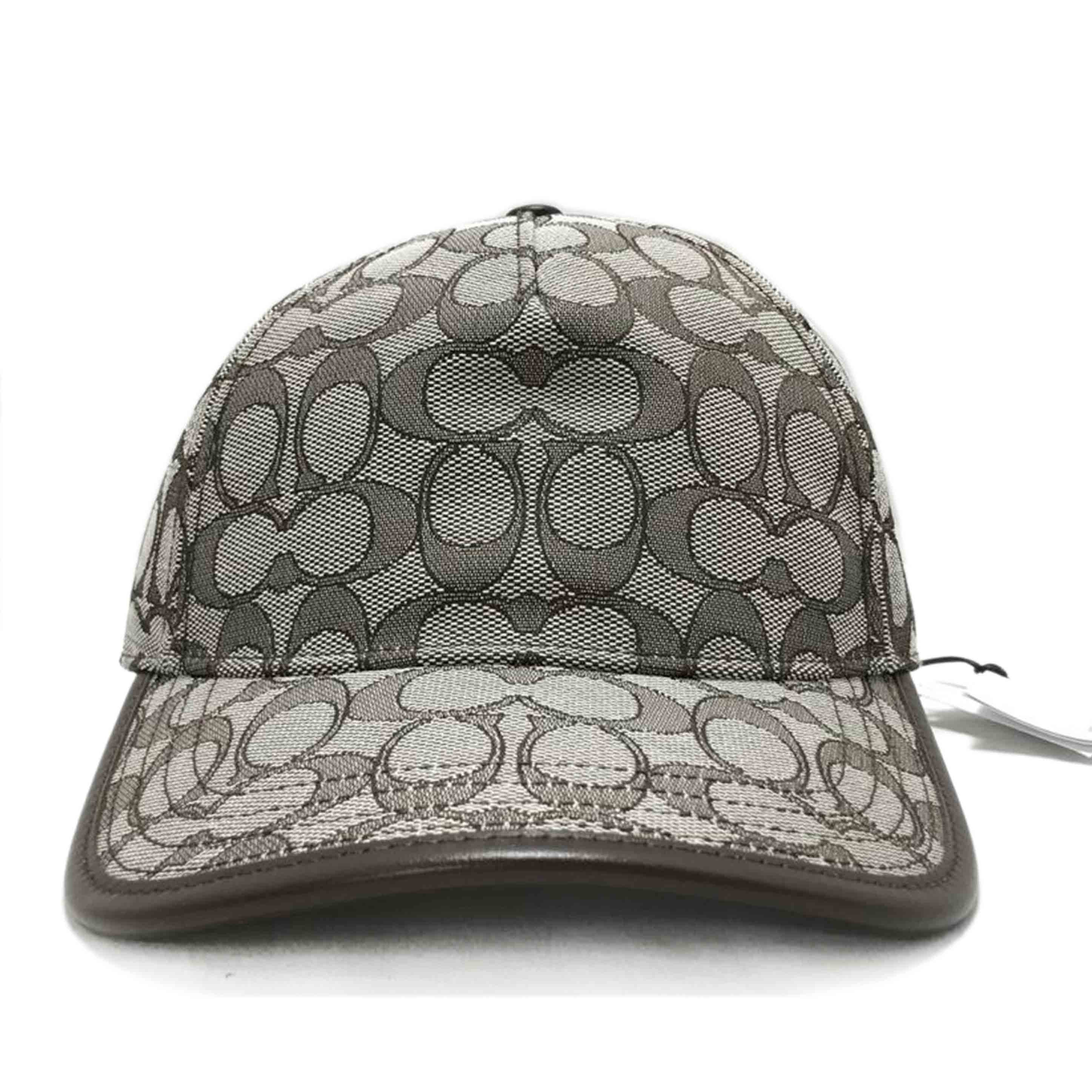 COACH コーチ/シグネチャー ジャガード ベースボールキャップ/C4039//Sランク/51