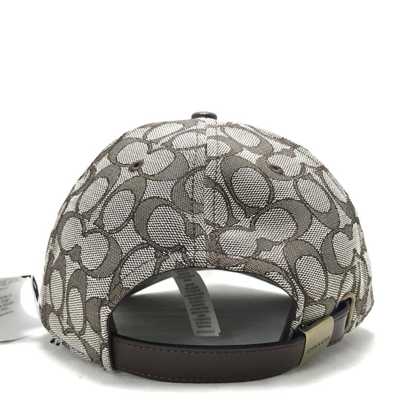 COACH コーチ/シグネチャー ジャガード ベースボールキャップ/C4039//Sランク/51