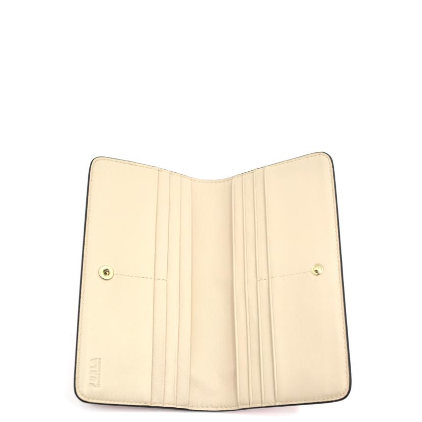 FURLA/カメリアコンチネンタルレザー長財布/オレンジ/WP00411//Aランク/75