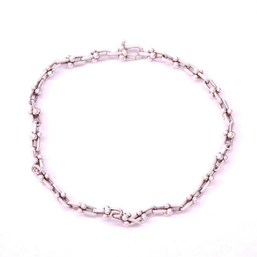 TIFFANY&Co ティファニー/マイクロリンクブレスレット//ABランク/76