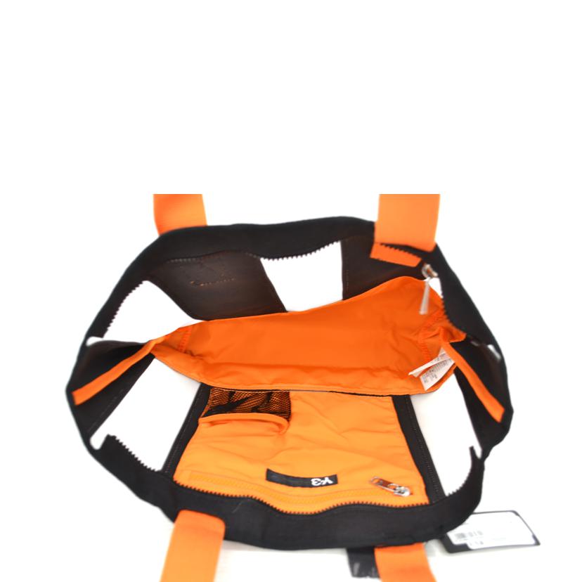 Y-3 ワイスリー/キャンバスxビニールトートバッグ//Aランク/75