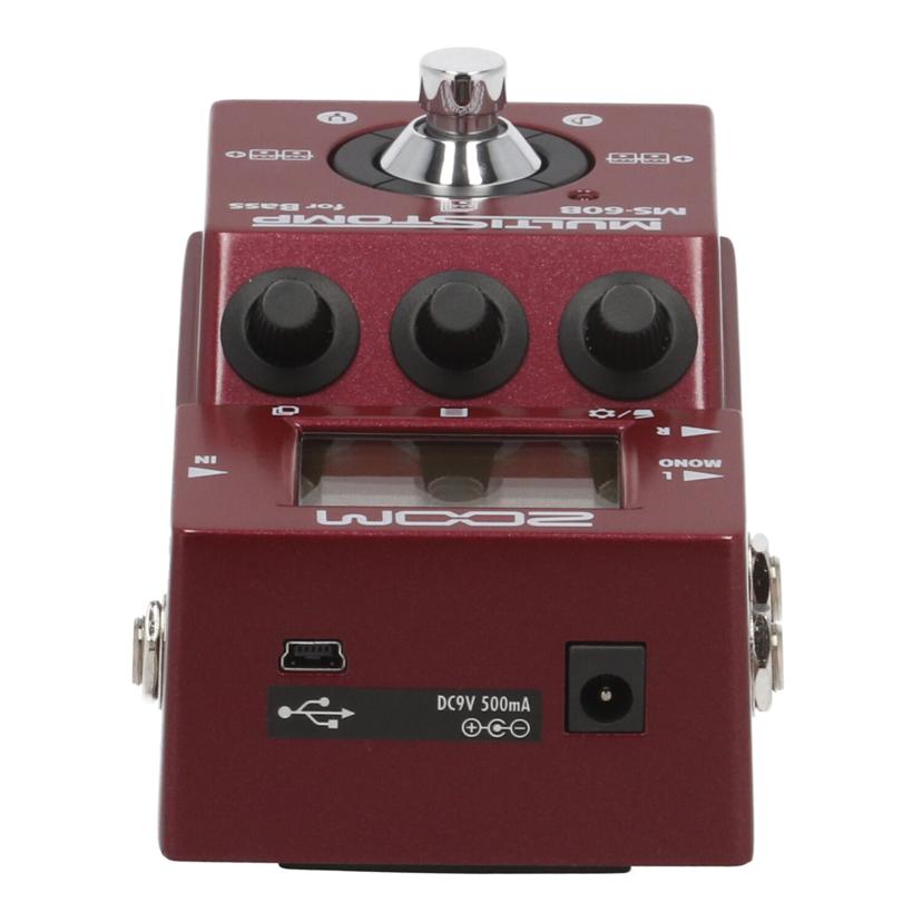 ZOOM ズーム /ベース用マルチエフェクター/MS-60B//053315/ABランク/81