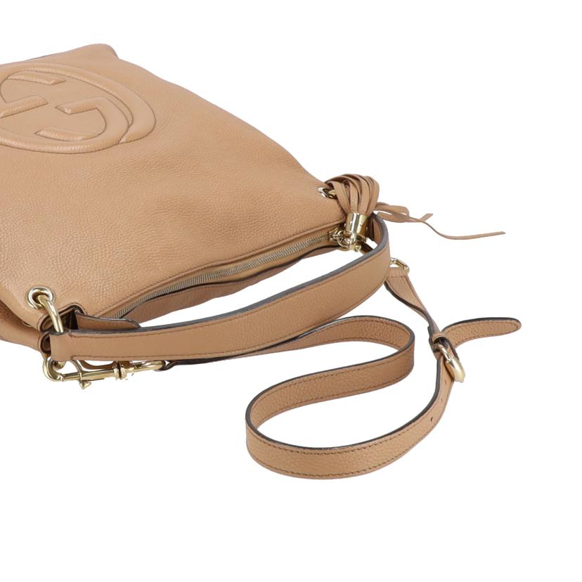 GUCCI グッチ/レザーソーホー2Wayショルダー フリンジ付/536194//525***/ABランク/42