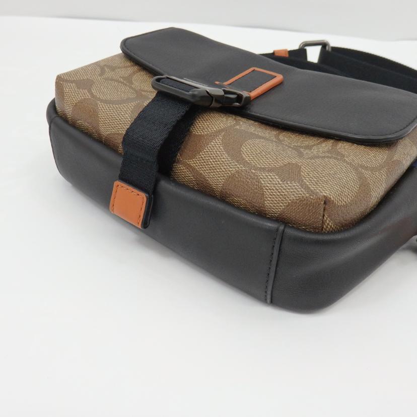 COACH コーチ/カラーブロックトラックポーチクロスボディ/C3136//L20**/Aランク/77