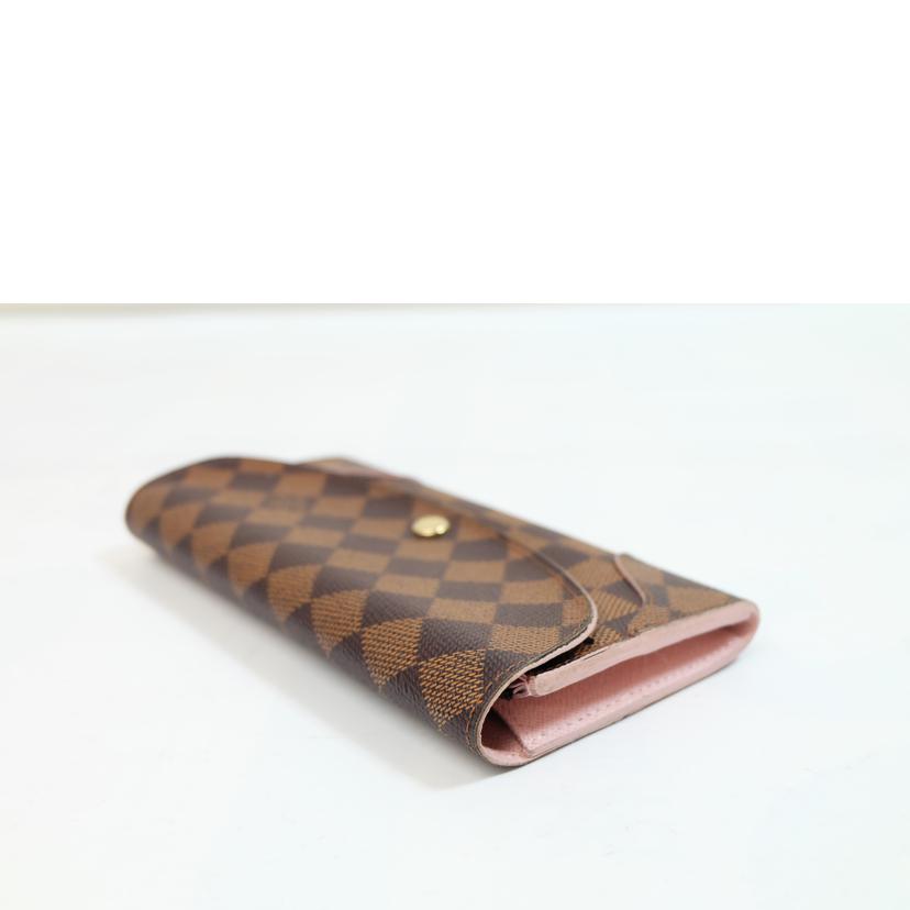 LV ルイヴィトン/ポルトフォイユ・カイサ/ダミエ/ ローズバレリーヌ/N61227//CA3***/Bランク/71