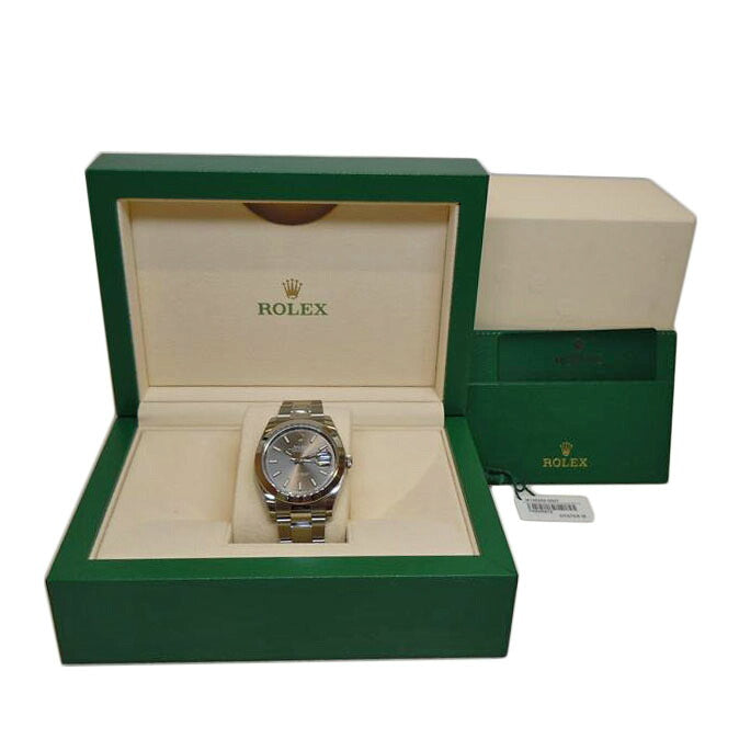 ROLEX ロレックス/デイトジャスト41/スレート/ランダム番/126300//7K8*****/SAランク/92