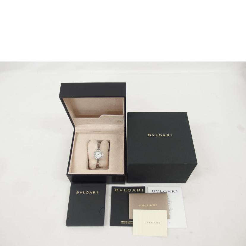 BVLGARI ブルガリ/B-zero1ホワイト文字盤/バングルウォッチ/クォーツ/BZ22S//L23****/Aランク/04