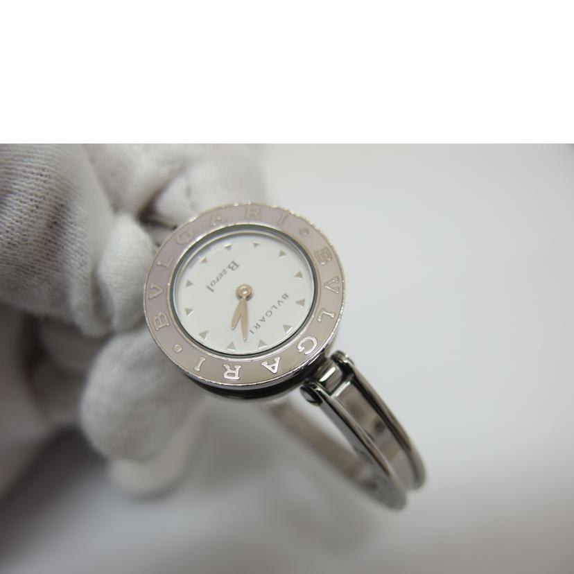 BVLGARI ブルガリ/B-zero1ホワイト文字盤/バングルウォッチ/クォーツ/BZ22S//L23****/Aランク/04