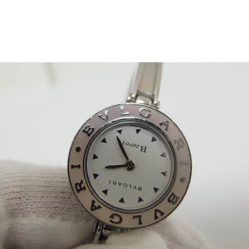 BVLGARI ブルガリ/B-zero1ホワイト文字盤/バングルウォッチ/クォーツ/BZ22S//L23****/Aランク/04