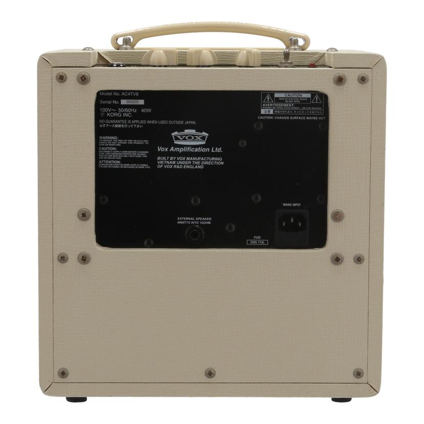 VOX ヴォックス /真空管ギターアンプ/AC4TV8//005205/Bランク/77