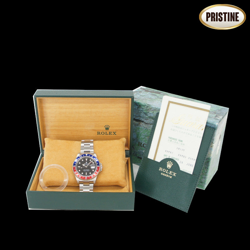 ROLEX ロレックス/GMT-マスターⅡ/青×赤ベゼル/A番/16710//A83**********/SAランク/94