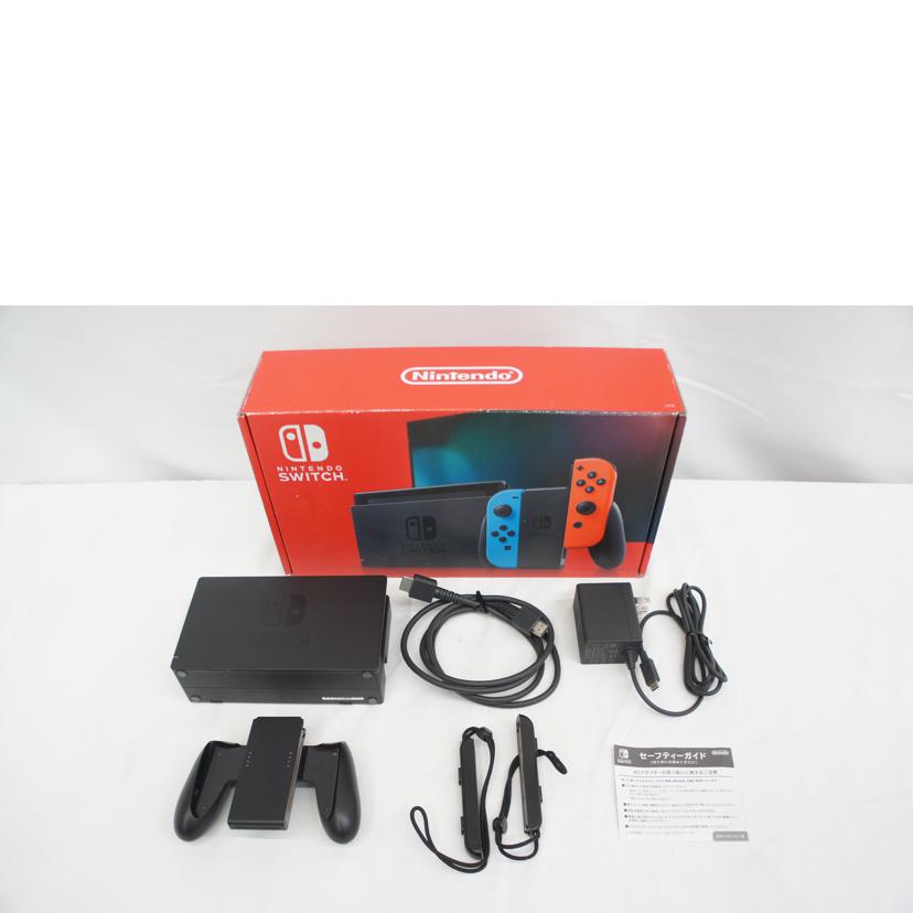 Nintendo 任天堂/Nintendo Switch ネオンカラー/HAD-S-KABAA//XKJ70013313688/Bランク/05