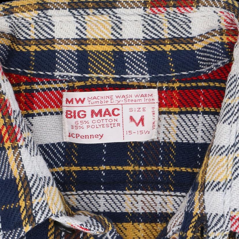 BIGMAC/70’s/ネルシャツ/USA製/ヴィンテージ//ABランク/82