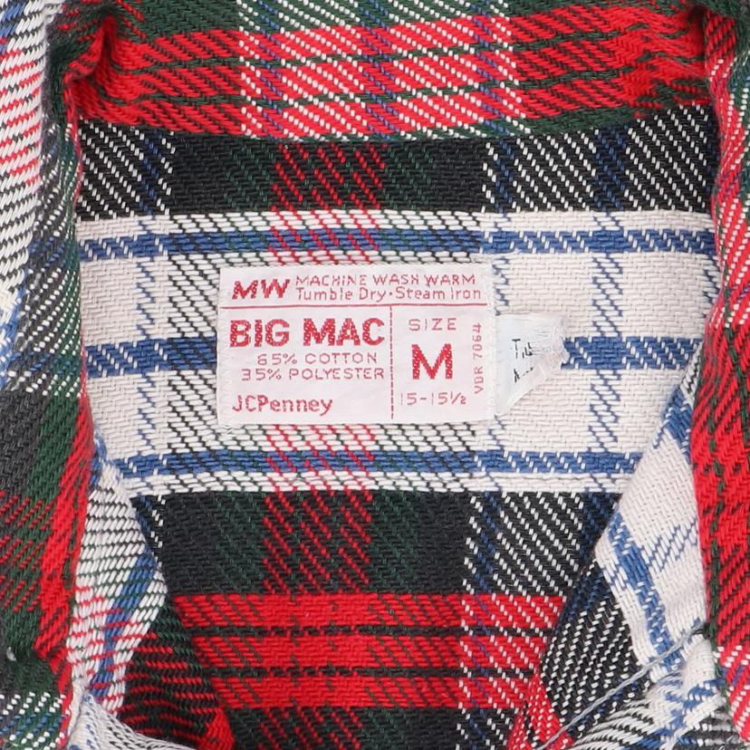 BIGMAC/70’s/ネルシャツ/USA製/ヴィンテージ//ABランク/82