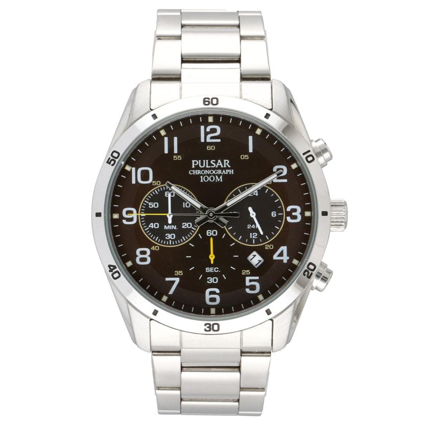 PULSAR パルサー/メンズ腕時計/クロノグラフ/クオーツ/VD53-X262//803***/Bランク/94