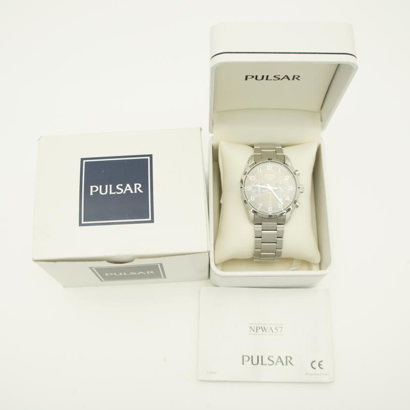PULSAR パルサー/メンズ腕時計/クロノグラフ/クオーツ/VD53-X262//803***/Bランク/94
