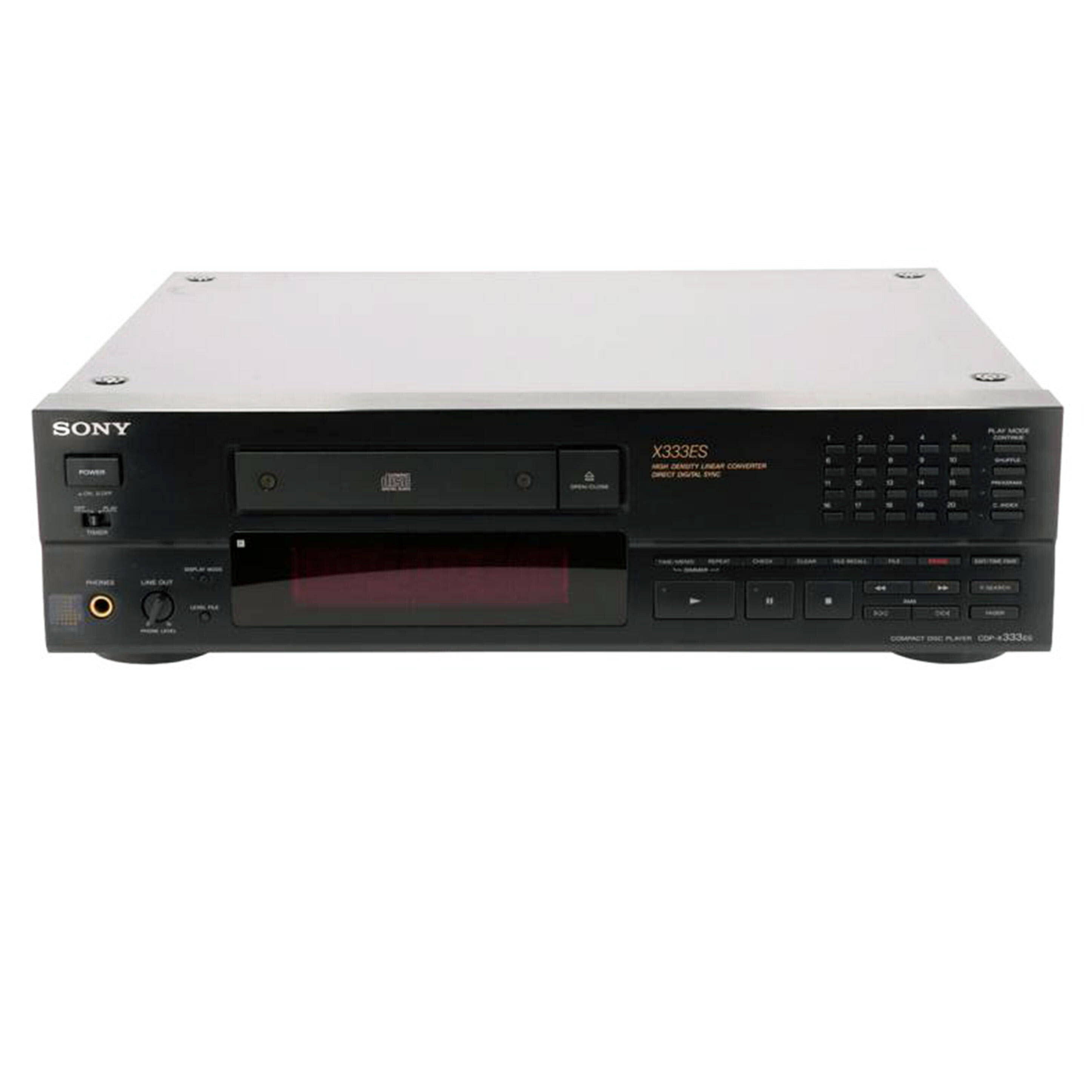 SONY ソニー/CDプレーヤー/CDP-X333ES//209430/Bランク/76