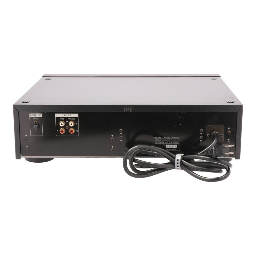 SONY ソニー/CDプレーヤー/CDP-X333ES//209430/Bランク/76