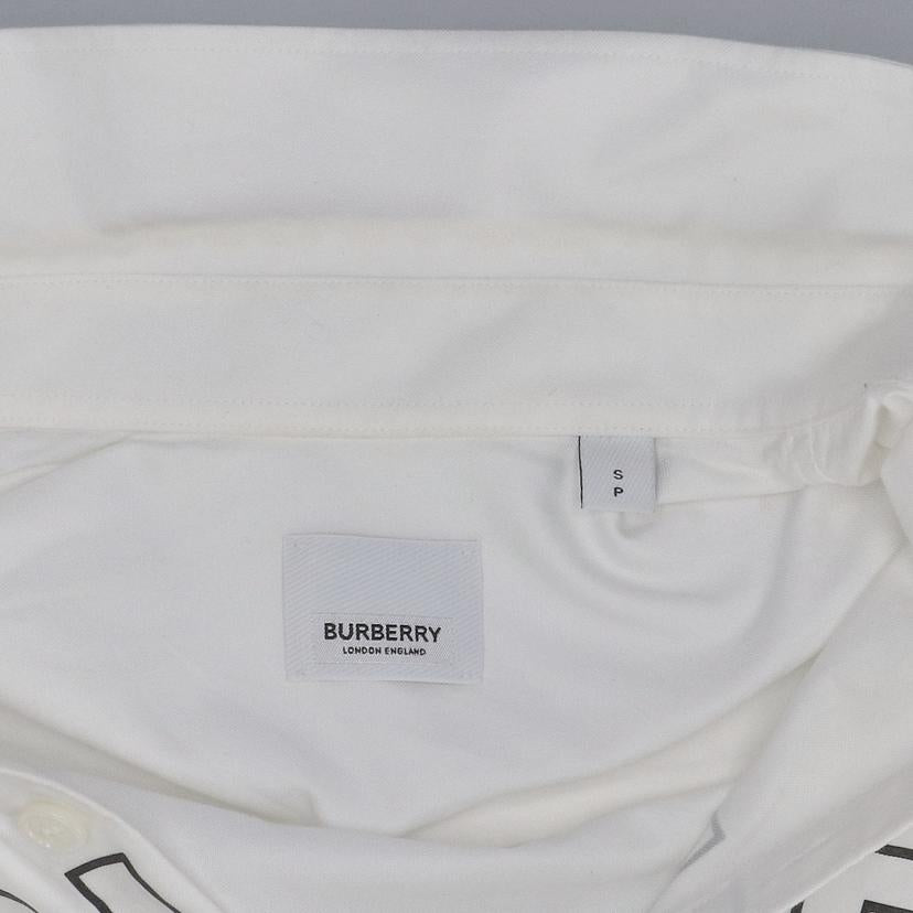 BURBERRY バーバリー BURBERRY シャツ ホワイト ブラック ホースフェリーロゴプリント メンズ サイズ SP 180/92A CH/ホースフェリーロゴプリント ホワイトブラック/THTHAGAR129SAM//8036768/ABランク/37
