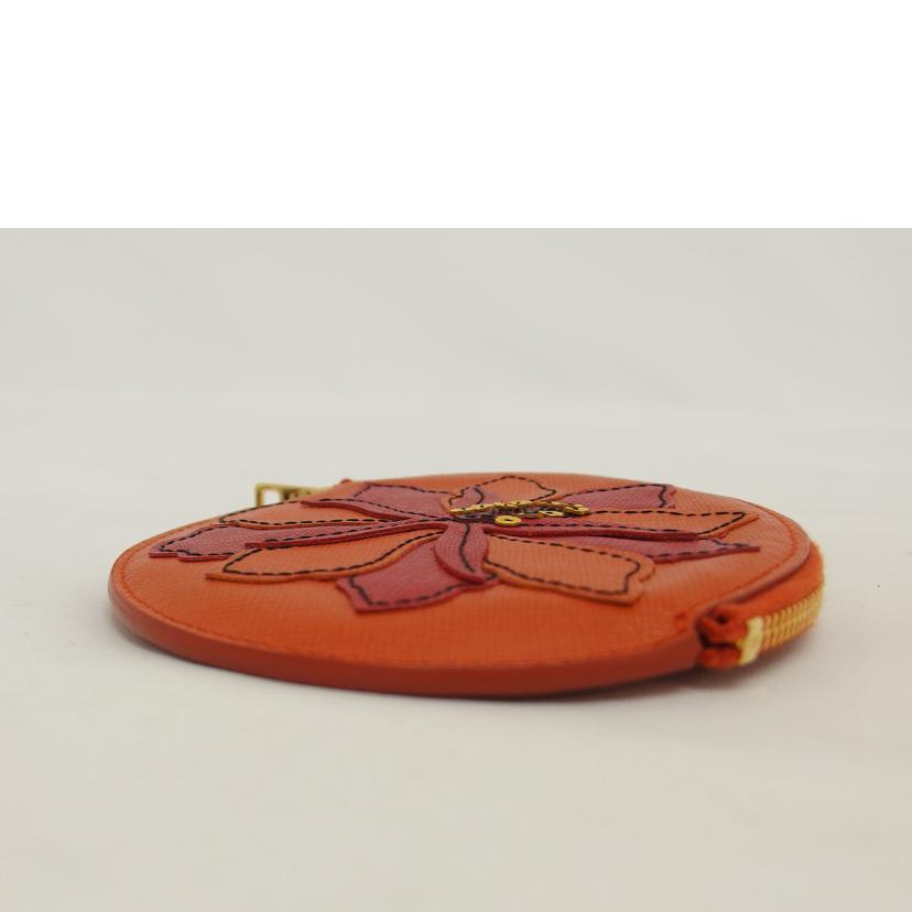 PRADA プラダ/サフィアーノ/フラワーラウンドコインケース/小銭入れ/1M1400//224/ABランク/04