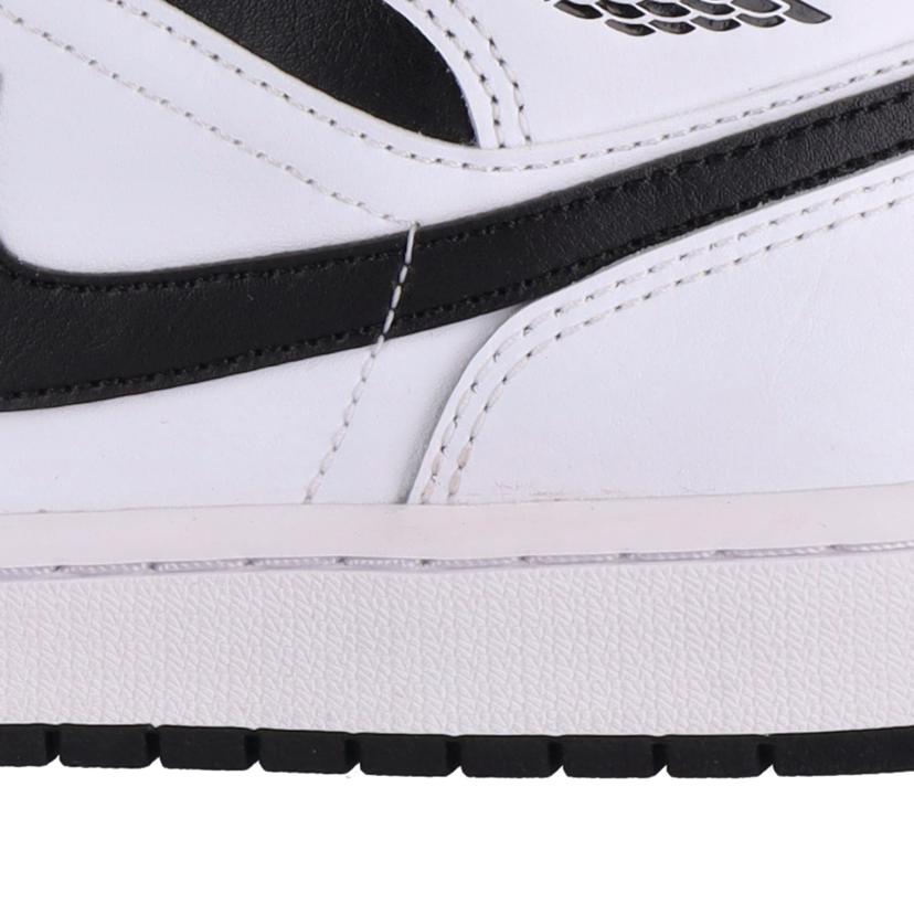 NIKE ナイキ/AIR JORDAN 1 ミッド/ホワイト・ブラック/DQ8426-132//Aランク/93