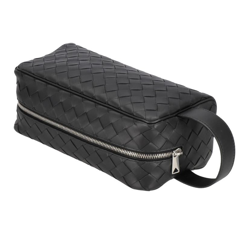 BOTTEGA VENETA ボッテガヴェネタ/イントレチャートセカンドバッグ/ブラック//Aランク/75