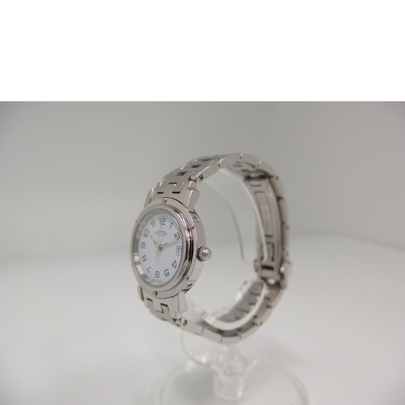 HERMES エルメス/クリッパー/白文字盤/クォーツ/CL4.210//242****/ABランク/82