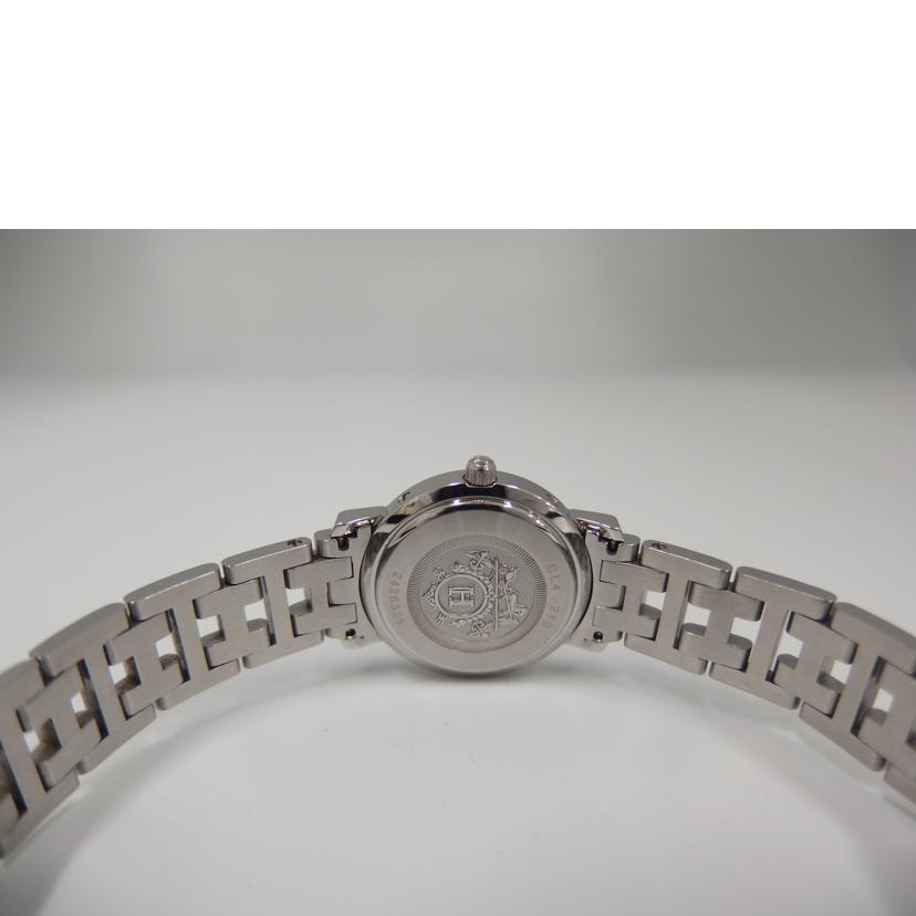 HERMES エルメス/クリッパー/白文字盤/クォーツ/CL4.210//242****/ABランク/82