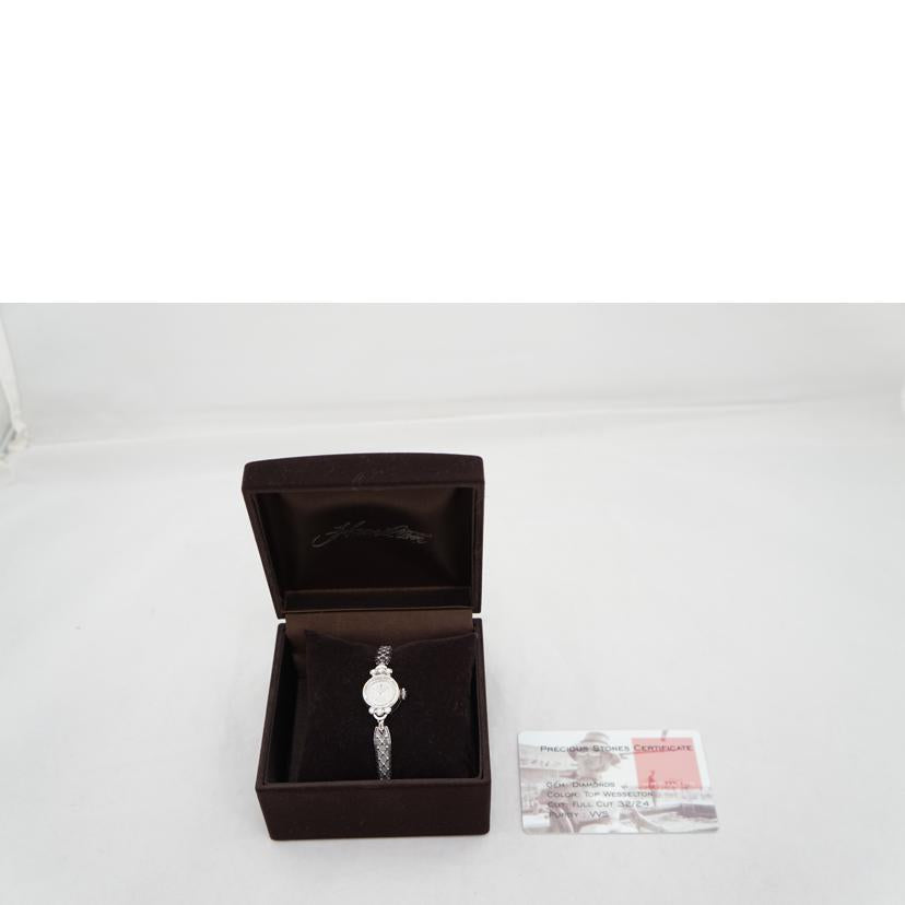 HAMILTON ハミルトン/K14ケース ダイヤベゼル/手巻き//ABランク/67