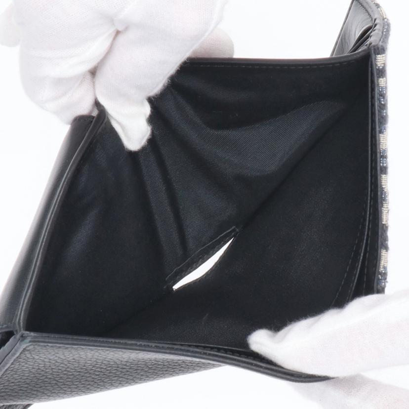 Dior ディオール/Saddle オブリーク2ツ折財布/2ADBC306YKS//12-*******/Aランク/91