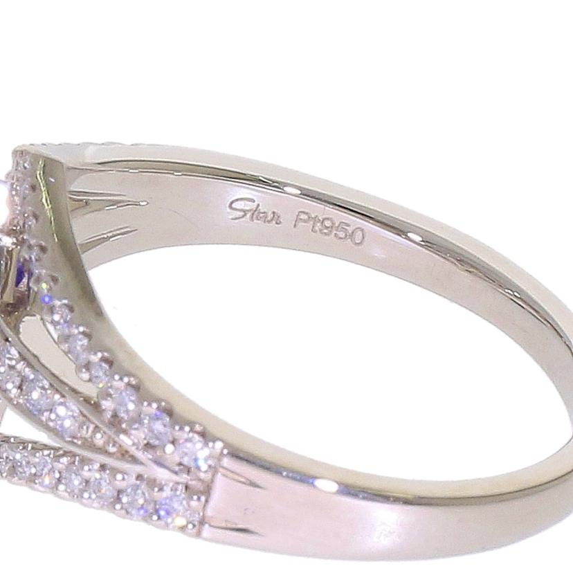 /スタージュエリー PT950リング0.18ct #12//Aランク/67