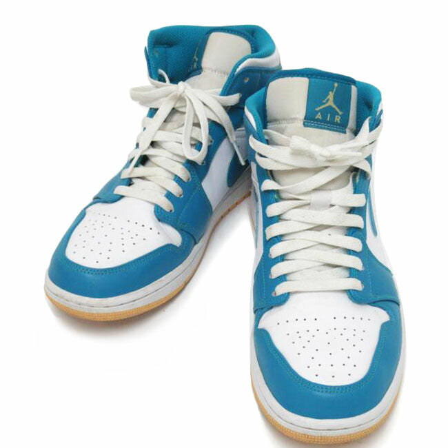 NIKE/エアジョーダン1 Mid Aquatone/DQ8426-400//Bランク/63