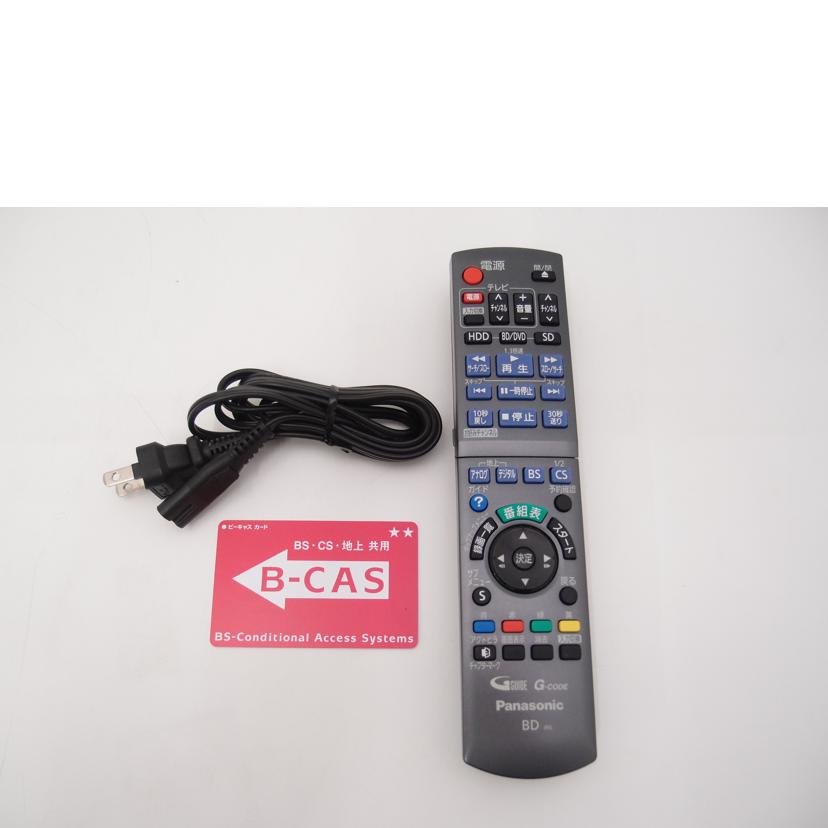 Panasonic パナソニック/Blu-rayレコーダー/DMR-BRW1010//VN5JA006157/Bランク/69