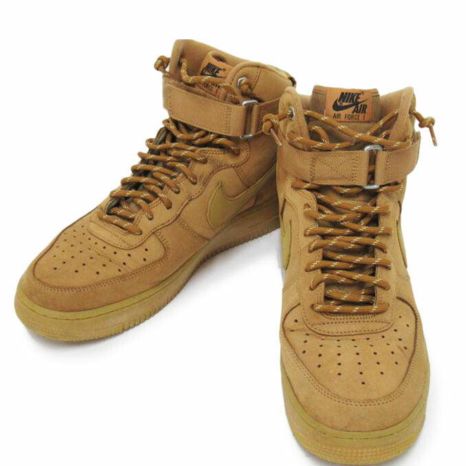 NIKE/エアフォース1 High Flax/Wheat/CJ9178-200//ABランク/63