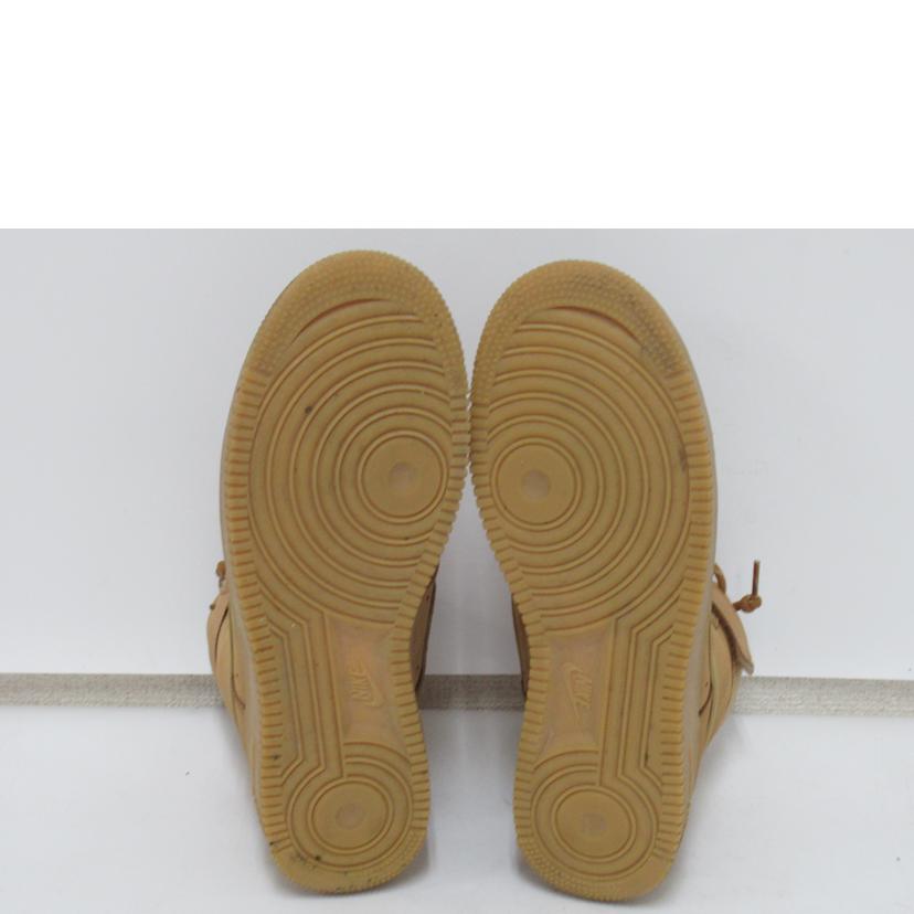 NIKE/エアフォース1 High Flax/Wheat/CJ9178-200//ABランク/63