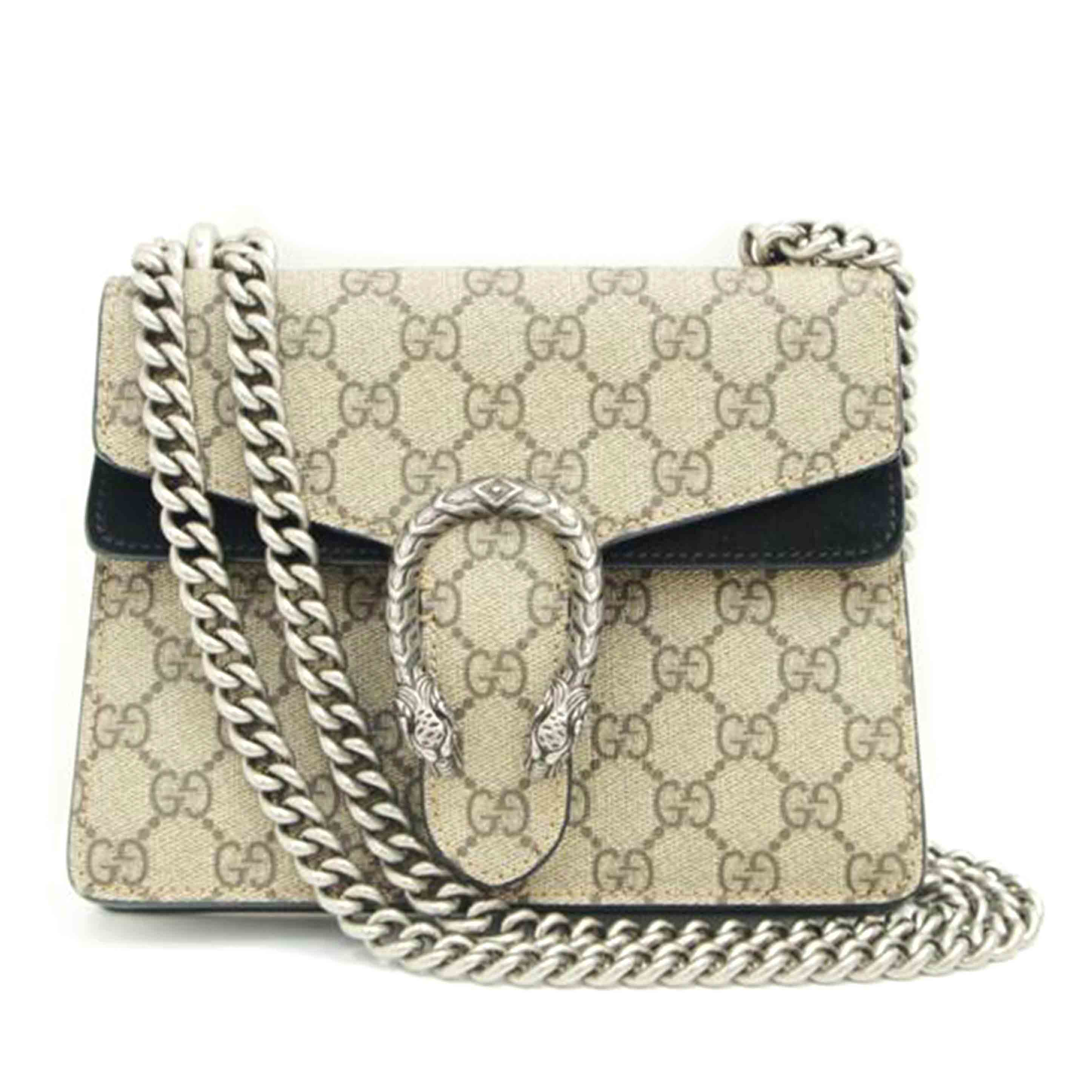 GUCCI グッチ/GGスプリームディオニュソスチェーンショルダー/421970//525***/ABランク/75