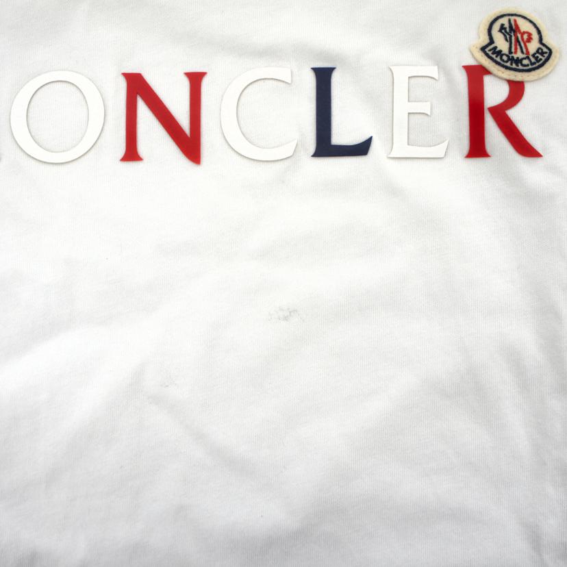 MONCLER モンクレール MONCLER Tシャツ ホワイト/MONCLER Tシャツ(白)/H10918C000438390T//Aランク/37