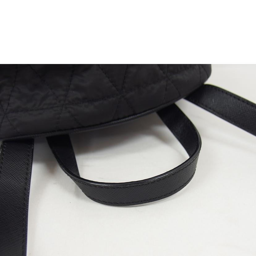 Kate spade ケイトスペード/ナイロンキルティングリュック/ブラック/12T-01044112//Aランク/04