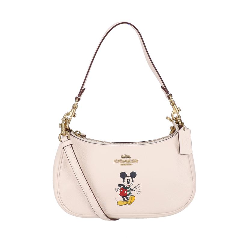 DISNEY×COACH ディズニー×コーチ/テリショルダーバッグ/ミッキーマウス/CM859//H23**/Aランク/09