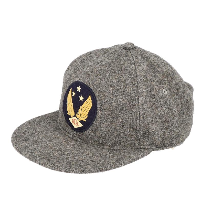 RALPH LAUREN ラルフローレン/RRL/ウイングドロゴ/デニムボールウールキャップ/782891677001//ONE SIZE/SAランク/91