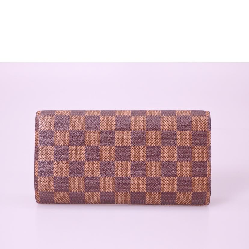 LV ルイ・ヴィトン/ポルトフォイユ・インターナショナル/ダミエ/N61217//TH0***/Bランク/76