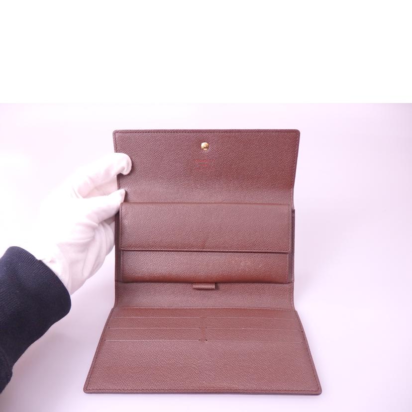 LV ルイ・ヴィトン/ポルトフォイユ・インターナショナル/ダミエ/N61217//TH0***/Bランク/76